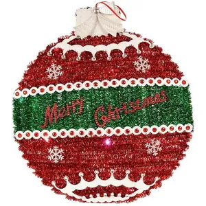 Comparateur de prix : Krist+ Boule de Noël Lumière led 40 x 4 x 40 cm 40 x 5,5 x 40 cm Rouge...