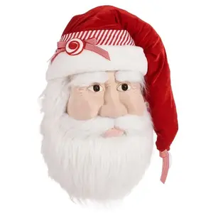 Krist+ Decorative Figure Father Christmas Head Multicolour pas cher