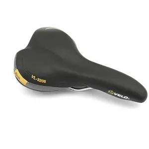 Comparateur de prix : Selle de vélo Velo TrimFlexProX. Zone découpée. Pour homme. Noir