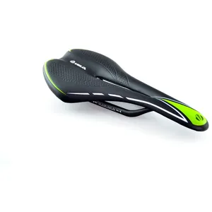 Selle VELO Racing - noir/vert - TU pas cher