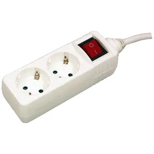 Electro DH M36192 Multiprise 2 prises avec interrupteur et câble de 1,... pas cher