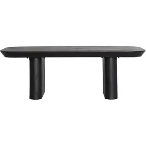 Kodu Table basse en bois de sapin noir 120x60x41 cmVendu parmaisons-du-monde