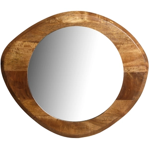 Kodu Miroir en bois de mangue marron 70x2x60 cm pas cher