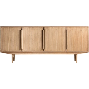 Kodu Buffet en bois de mindi marron 200x40x82 cm