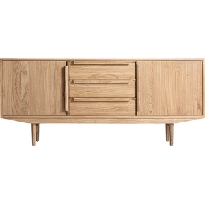 Kodu Buffet en bois de mindi marron 180x42x78 cm