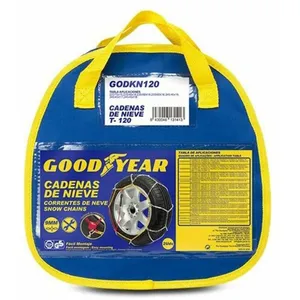 Comparateur de prix : Goodyear Jeu de 2 Chaînes à Neige en Métal de 9 mm pour Voiture Taille...