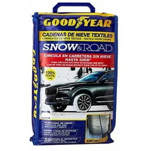 Goodyear Jeu de 2 Chaînes à Neige en Textile pour Voitures Goodyear Sn...Vendu paramazon