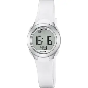 Comparateur de prix : Calypso Montre Fille Calypso K5677-1 - Bracelet Résine Blanc