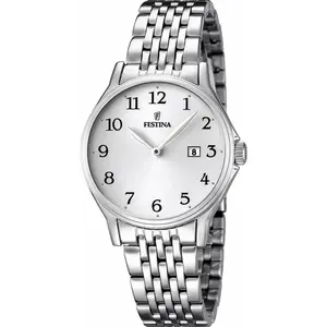 Lotus Femmes Analogique Quartz Montre Avec Bracelet En Acier Inoxydable