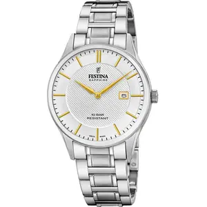 Festina Mixte Analogique Quartz Montre avec Bracelet en F20067/2 pas cher