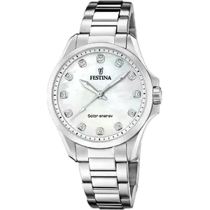 Comparateur de prix : Montre Femme FESTINA SOLAR ENERGY en Acier Gris - 244219