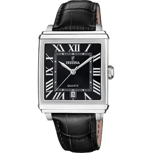 Comparateur de prix : Festina Festina Montre Homme Cuir Noir Festina Montre-Bracelet Tendance Uf20681/3