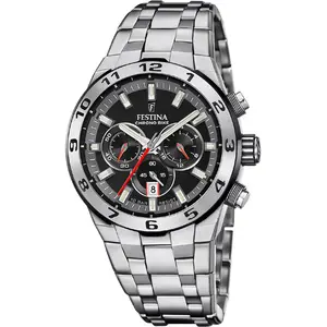 Comparateur de prix : Festina Montre Homme Festina - F20670-6 Bracelet Acier Argent