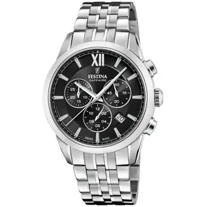 Comparateur de prix : Montre - FESTINA - F20040/4 - Quartz - Homme - Acier inoxydable - 5 Atm