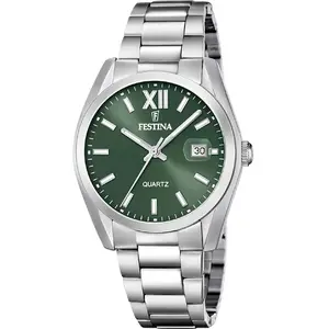 Montre Homme Festina Acero Clasico - F20707-5 Bracelet Acier Argenté pas cher
