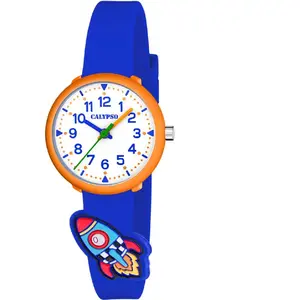 Comparateur de prix : Montre garçon Calypso My First Watch - K5845-1 Bracelet Silicone Bleu