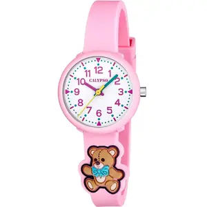 Comparateur de prix : Montre fille Calypso My First Watch - K5844-5 Bracelet Silicone Rose