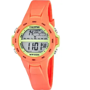 Montre Mixte Calypso Junior Collection - K5850-4 Bracelet Silicone Ora...