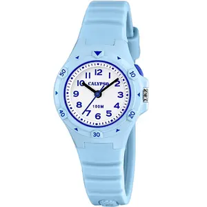 Comparateur de prix : Montre mixte enfant Calypso Junior Collection - K5846-2 Bracelet Silicone Bleu