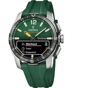 Comparateur de prix : Montre connectée Homme Festina - F23000-2 Bracelet Silicone Vert
