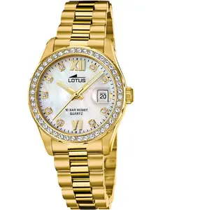 Montre Femme Lotus Freedom Collection - L18979-1 Bracelet Acier Doré pas cher