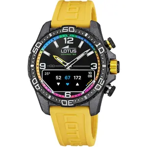 Comparateur de prix : Montre Homme Lotus - 20000-8 Bracelet Silicone Jaune