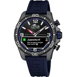 Comparateur de prix : Montre Homme Lotus - 20000-1 Bracelet Silicone Noir
