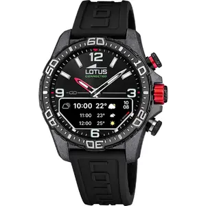 Comparateur de prix : Montre Homme Lotus - 20000-4 Bracelet Silicone Noir