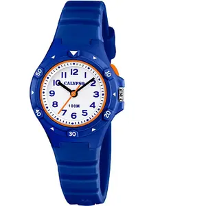 Comparateur de prix : Montre mixte enfant Calypso Junior Collection - K5846-3 Bracelet Silic...