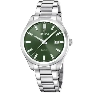 Montre Homme Festina Acero Clasico - F20736-4 Bracelet Acier Argent pas cher