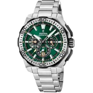 Comparateur de prix : Montre Homme Festina Chrono Bike - F20724-3 Bracelet Acier Argent