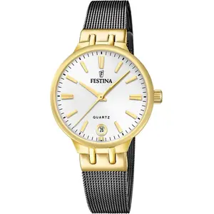 Montre Femme Festina Mademoiselle - F20714-1 Bracelet Acier Gris pas cher