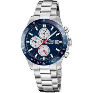 Lotus Montre Homme Lotus Chrono - L18994-5 Bracelet Acier Argent pas cher