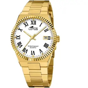 Montre Homme Lotus Freedom Collection - L18837-4 Bracelet Acier Doré pas cher