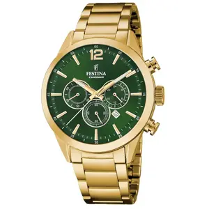 Montre Festina F20633/5 Vert, Homme pas cher