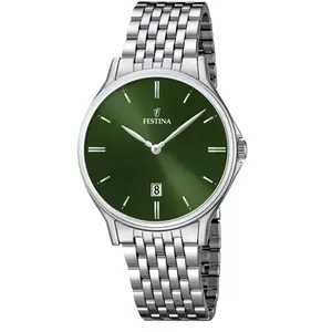 Montre Homme Festina Acero Clasico - F16744-5 Bracelet Acier Argent pas cher