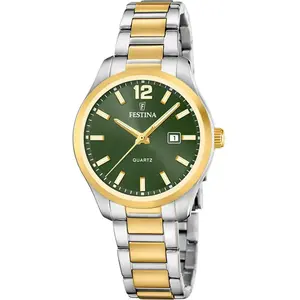 Comparateur de prix : Montre Festina F20739/4 Vert, Femme