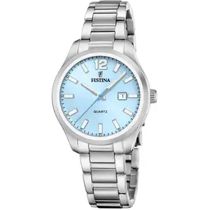 Montre Femme Festina Acero Clasico - F20737-3 Bracelet Acier Argent pas cher