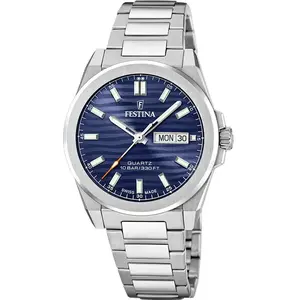 Comparateur de prix : Montre Homme Festina Swiss Made Dune Bleue F20073/2