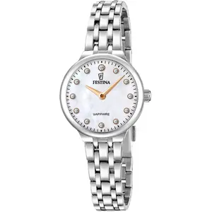 Montre Femme Festina Mademoiselle - F20744-1 Bracelet Acier Argent pas cher