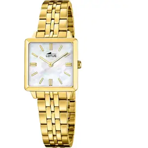 Montre Femme Lotus Together - L19011-1 Bracelet Acier Doré pas cher