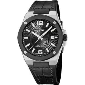 Montre Homme Festina Swiss Made Vallée F22001/4 Noir pas cher