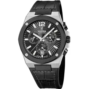 Montre Homme Festina Swiss Made Vallée F22003/4 Noir pas cher