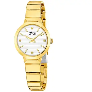 Montre Femme Lotus Old Money - L19028-1 Bracelet Acier Doré pas cher