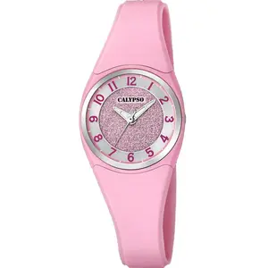 Comparateur de prix : Montre Femme - CALYPSO - K5752/6 - Cadran Rose - Bracelet Plastique - Étanchéité 5 ATM