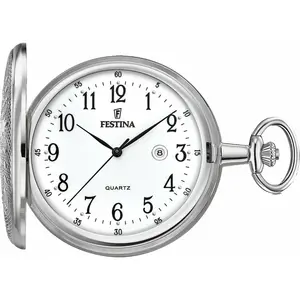 Comparateur de prix : Montre de poche - Festina - F2023/1 - Acier inoxydable - 46-50 mm - Blanc