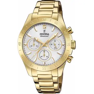 Comparateur de prix : Festina Montre Chronographe Femme F20400-1 - Festina Boyfriend Collection