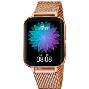 Montre Connectée - Lotus - Smartime - Noir - Résine - Digital pas cher