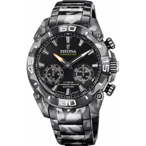 Comparateur de prix : Montre Festina Connected F20545/1 acier noir TU