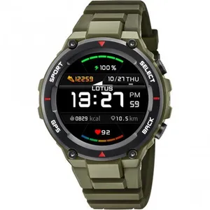 Comparateur de prix : Montre Homme  Lotus Montres 01-031 SMARTWATCH L50024-3 - Bracelet Résine Vert